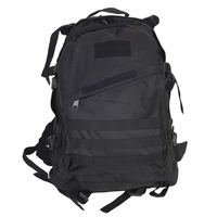 Повседневный городской тактический рюкзак (30 литров, черный)