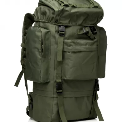 Тактический военный рюкзак (хаки-олива, 100 л)