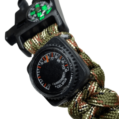 Туристические часы EMAK с браслетом из паракорда